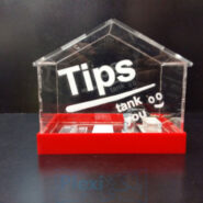 قلک طرح کلبه شفاف