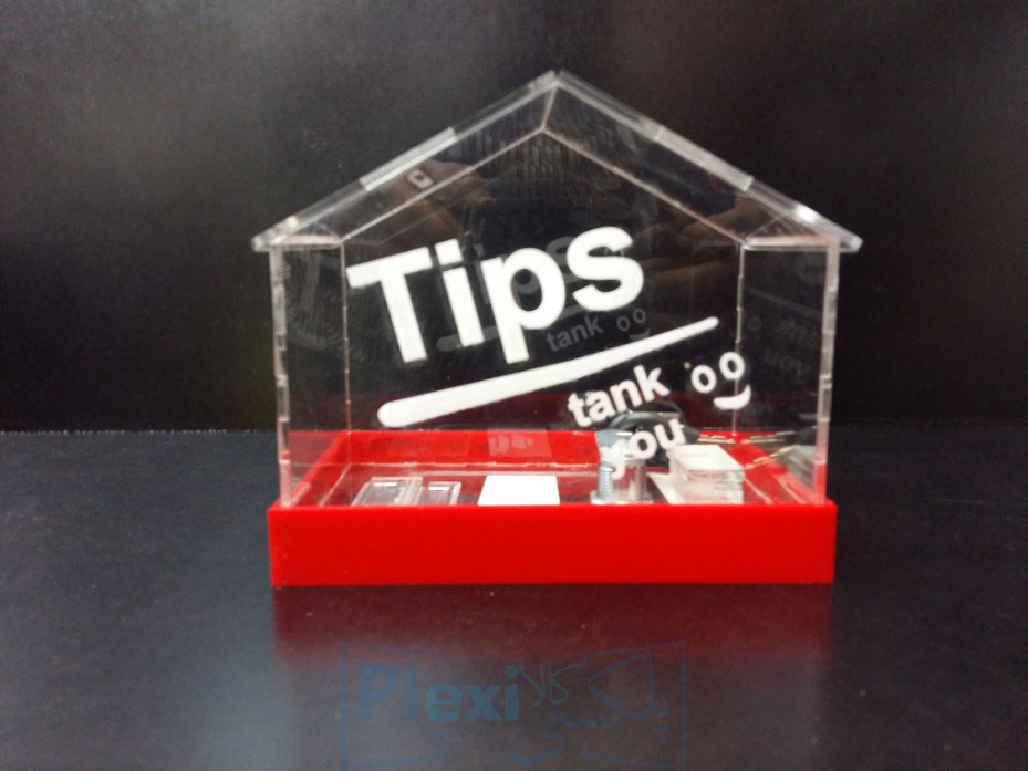 قلک طرح کلبه شفاف