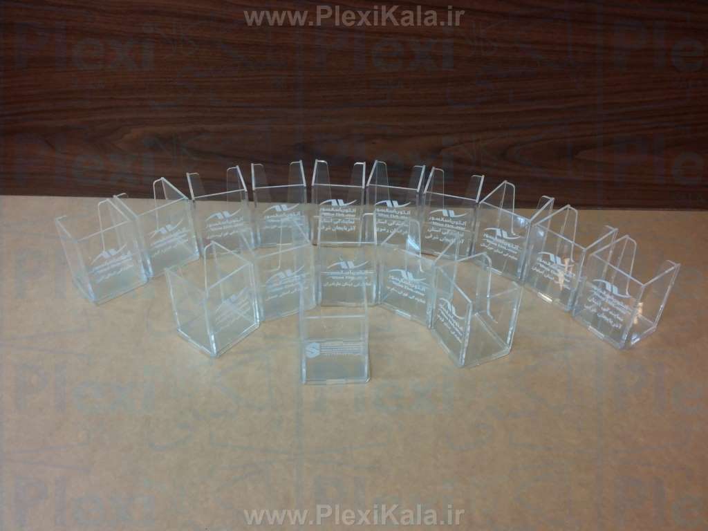 استند کارت ویزیت پلکسی