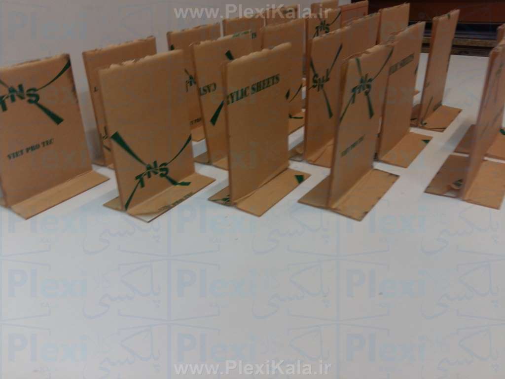 استند پلکسی دو طرفه