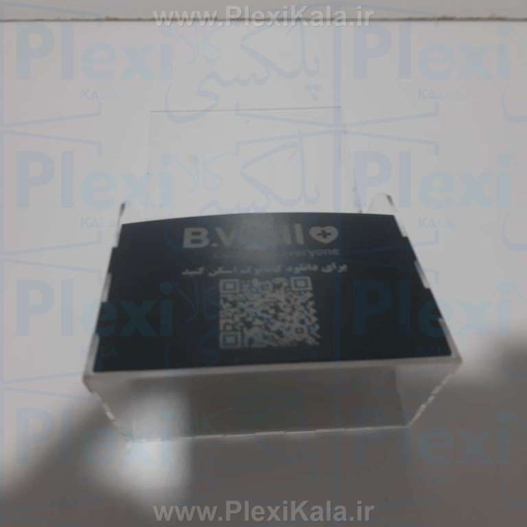 استند رومیزی شفاف