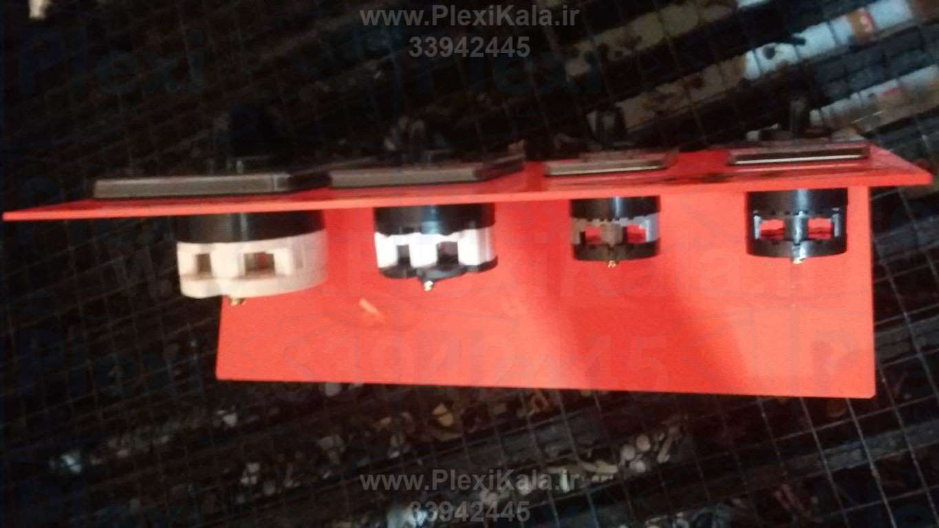 استند کلید پریز رومیزی پلکسی